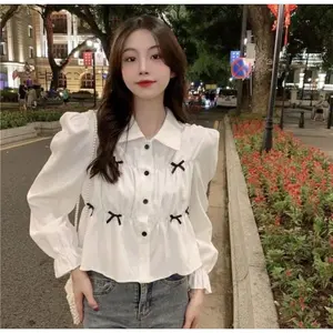 BSK - CLEA BLOUSE ( ANAK ) KEMEJA KERUT PITA WANITA -PN