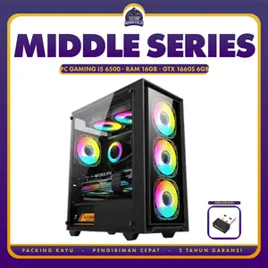 PC RAKITAN GAMING I5 6500 GEN 6 | RAM DDR4 16 GB | VGA 8 GB | SIAP PAKAI