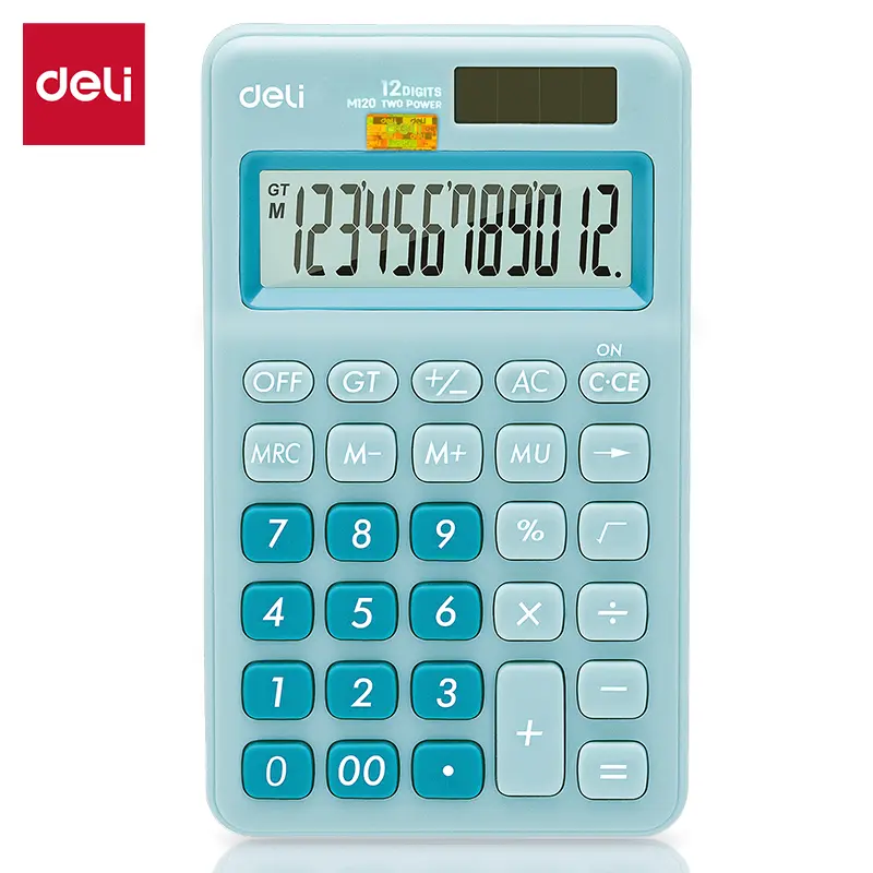 Deli Kalkulator / Desk Calculator 12 Digit EM120 Alat 4