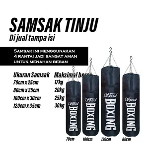 Samsak Boxing pencak silat Muaythai - Samsak Boxing berkualitas premium Tinju
