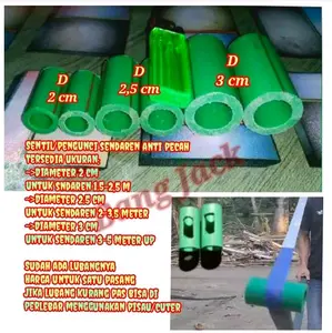 sepasang sentil / pengunci / klitik sendaren layangan anti pecah untuk sendaren 1,5 sampai 5 meter