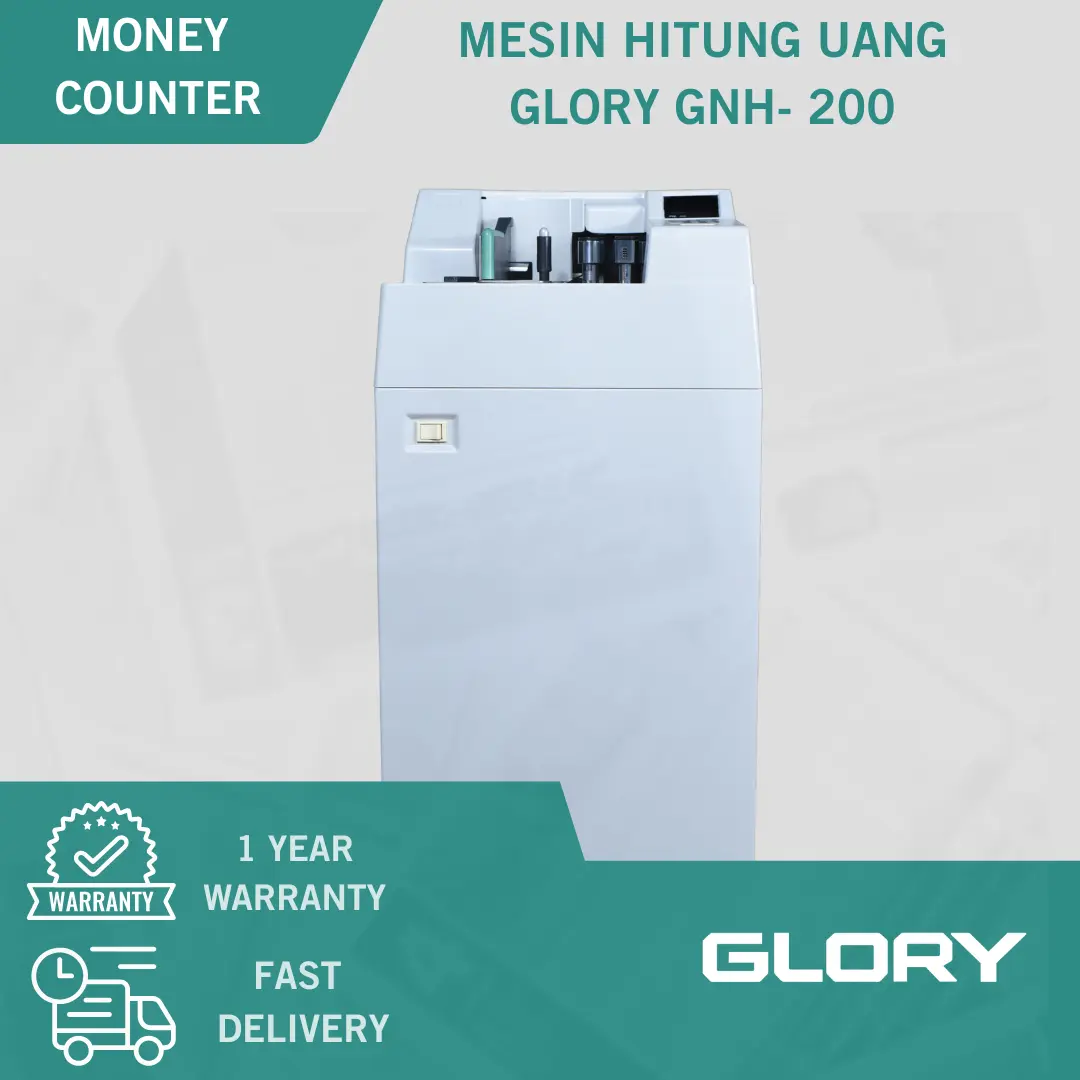 Mesin Hitung Uang GLORY GNH 200 // Money Counters Glory GNH 200