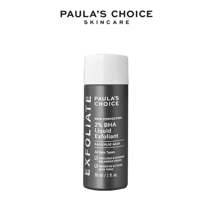 Tẩy tế bào chết hỗ trợ làm sạch sâu Paula's Choice Skin Perfecting 2% BHA Liquid Exfoliant 30ml B2016 | BigBuy360 - bigbuy360.vn