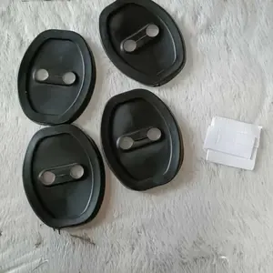 Cover Penutup Kunci Pintu Mobil Universal Car Door Lock Protective Buckle Cover / Cover Pelindung Kunci Pintu Mobil Bahan Karet