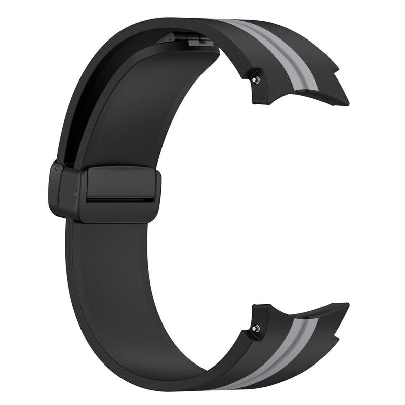 Product Introduction of Silicone Magnetic Buckle Strap for Samsung Watch 4/5/6 40 44mm Watch 5 Pro 45mm Band for Galaxy Watch 4 Classic 42 46mm Watchbands 69
