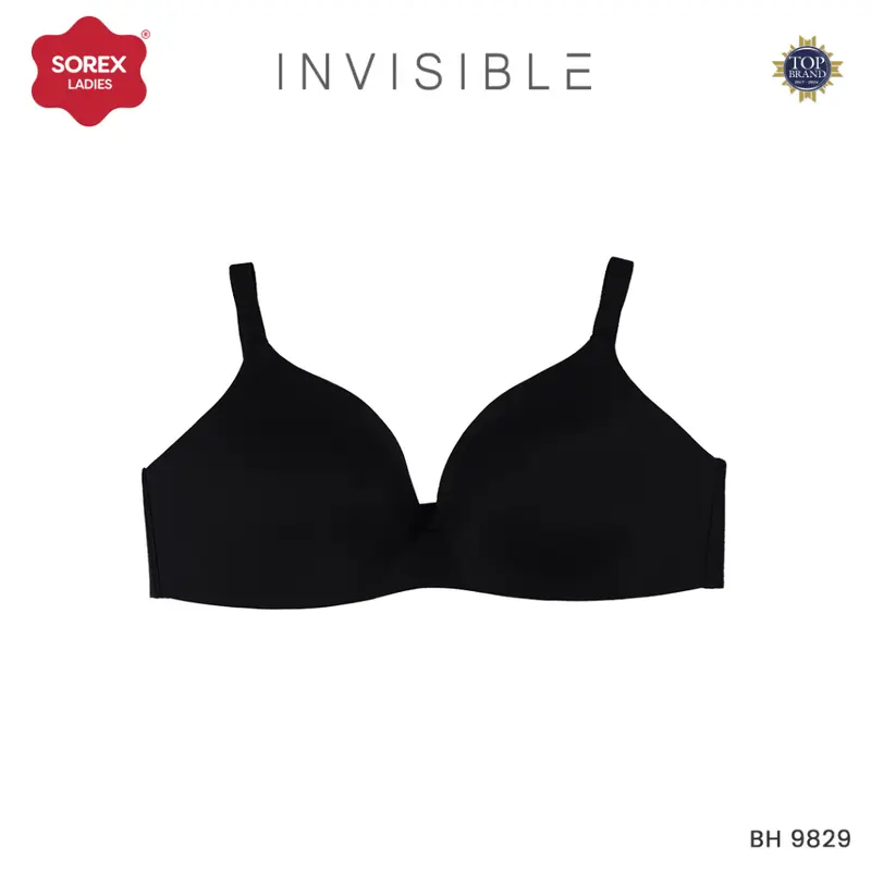 SOREX - Bra Tanpa Kawat Busa Kait 3 Setara Cup C Cup 3/4 Seamless Bra Harian BH 9829 2