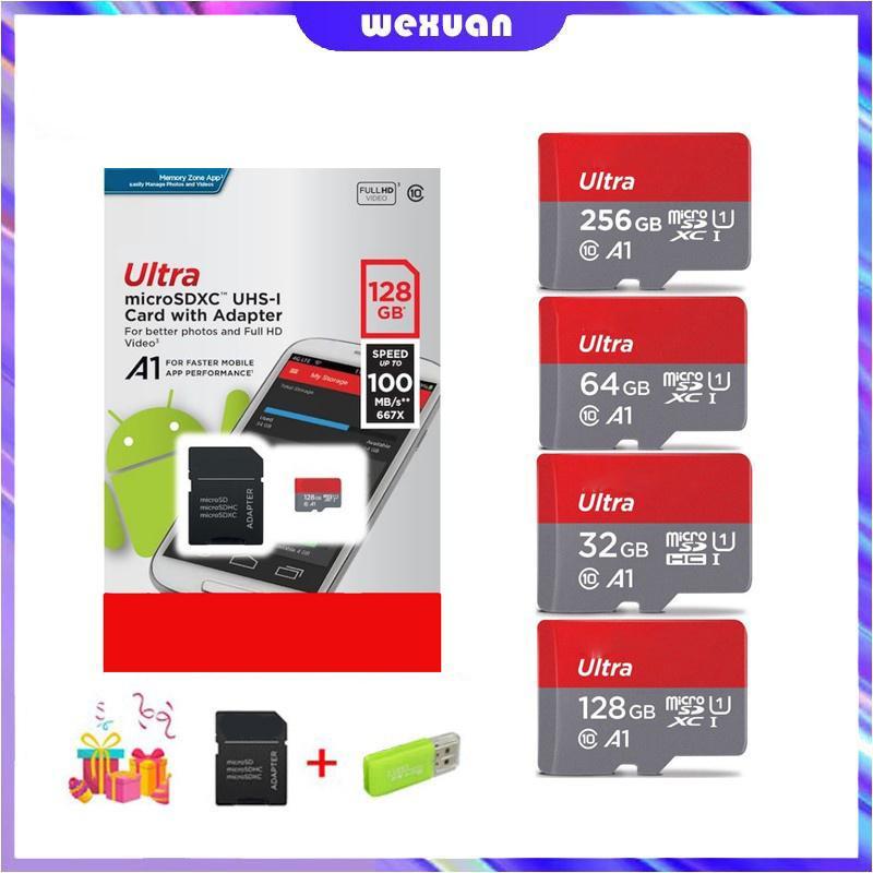 Thẻ nhớ MicroSDHC 64GB 32GB 16GB Ultra Class 10 667x 100MB/s chuyên dụng camera…