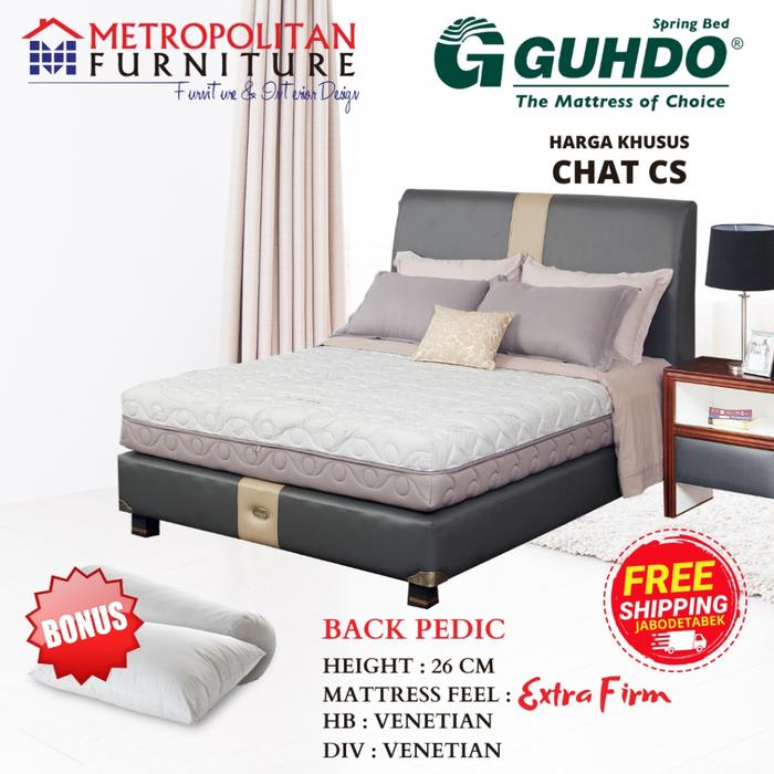 Gambar Kasur Springbed Guhdo Back Pedic FULL SET Venetian Style dari METROPOLITAN FURNITURE Kota Bekasi Tokopedia
