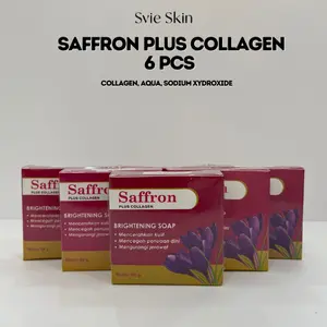 ISI 6 Pcs Saffron Plus Collagen  Facial Soap