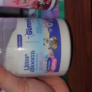 Olive Care LITTER BLOOM Penghilang Bau Pipis Pup Kucing MEGA SIZE 1KG Cat Litter Deodorizer Pewangi Pasir EXTRA JUMBO Aroma Segar Tahan Lama Hingga 72 Jam dengan Teknologi Slow & Smart Release Aroma - Menetralisir Bau dan Menghambat Pertumbuhan Bakteri