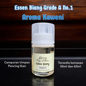 Orca Biang Essen KAWENI Umpan Pancing Ikan Aroma Grade A Kualitas No.1 Kemasan 30ml dan 60ml