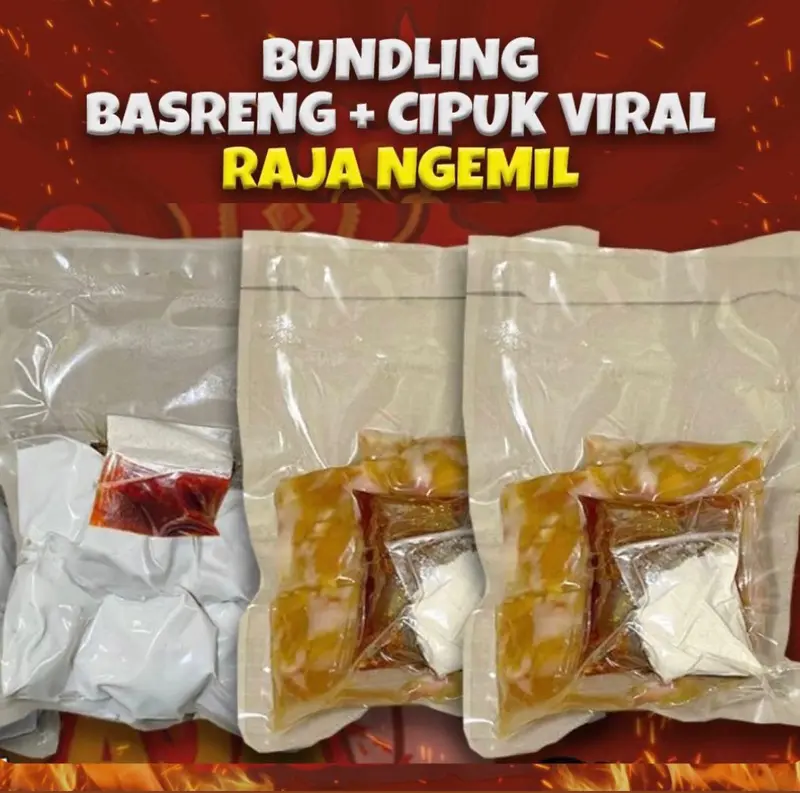 Paket Bundling 2 Cipuk + 1 Basreng Rajangemil 0