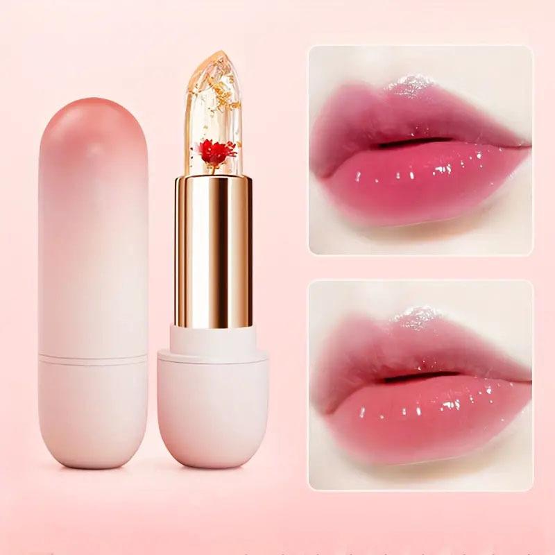 Bộ Son Môi Lì Hoa Khô, Nhiều Màu Sắc, Không Dính, Không Lột, Lâu Trôi, Không Thấm Nước, Chống Mồ Hôi, Nuôi Dưỡng Sâu, Thích Hợp Cho Học Sinh, Trang Điểm Màu, Kháng Khuẩn, Màu Cam, Mềm Mại 3
