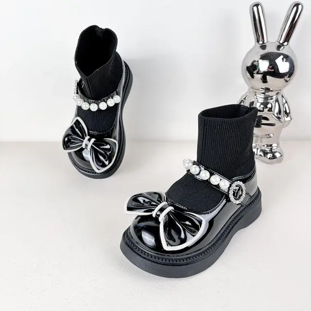 SEPATU ANAK PEREMPUAN,SEPATU ANAK ANAK USIA 10 bln- 10 thn,SEPATU IMUT,SEPATU DOKMART 06 BABY MUTIARA,SEPATU BALITA,SEEPATU PEREMPUAN MURAH Bunda Kaki Anak-Anak Prewalker Bayi 2