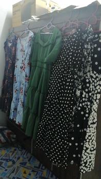 Product Review of H&A DRESS 2 SIZES FLORAL CORAK Lengan Lebar Casual Soft  Silk Mango from S**0 1