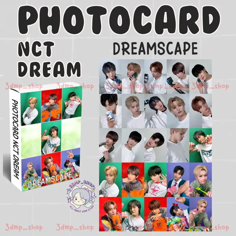 Photocard NCT Dream Dreamscape Hot Sauce Hello Future Beat Box Candy Broken Melodies Kertas Kartu 4