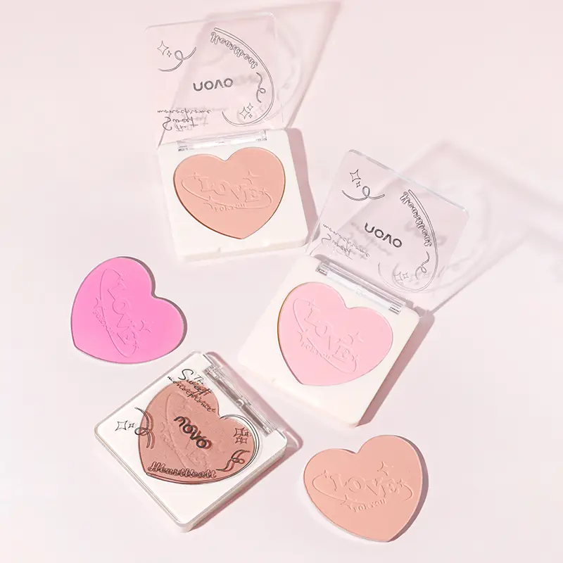 [GWP] NOVO Highly Pigmented Blusher Nourishing Natural Matte Finishing 5 Shades 4g