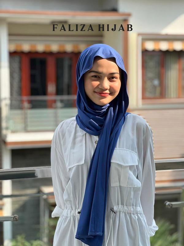 FALIZA Hijab Pashmina Kaos Rayon Premium 4