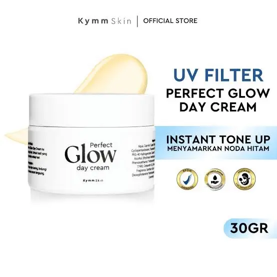 [Day Cream Tone Up Instan UV Protector]Kymm Skin Perfect Glow Day Cream
