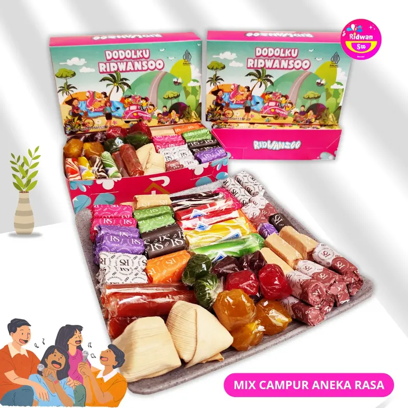 Dodol Garut 1 Kg Pilih Rasa FREE BONUS 5