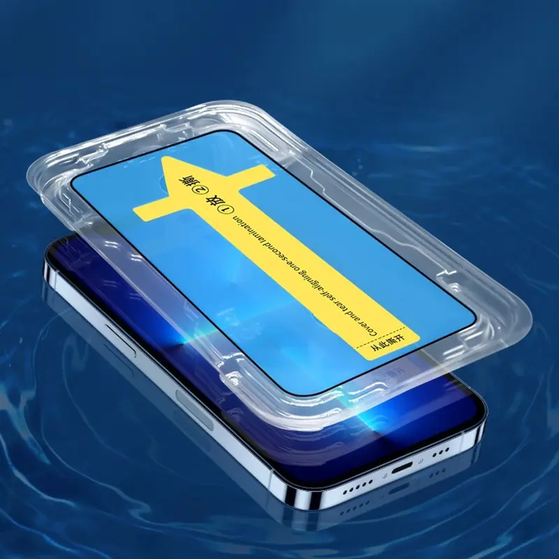 Kính Cường Lực KingKong Glass Chống Nhìn Trộm Và Trong Suốt Có Khung Dán Chuẩn ,Full Màn Hình ,Dành Cho iPhone , Phủ Nano Trơn Mượt , Cảm Ứng Mượt Nhẹ Nhàng 6