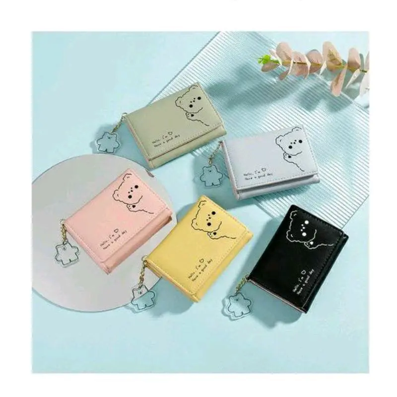 Dompet Cewek korea Hello I'm have a Good Day Plus free GaCi lucu