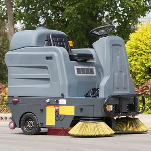 Mesin Pembersih / Penyikat Lantai Otomatis Golden Power Japan Valter Ride On Sweeper Cleaner Dinding