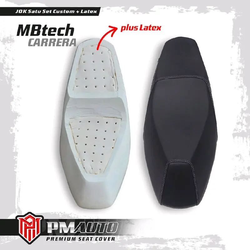 Jok Motor + Latex + Carera Vario 110,Vario 110 Fi,Vario Techno 125, Vario Led Old,Vario 160 Fullset Mbtech Carera 0