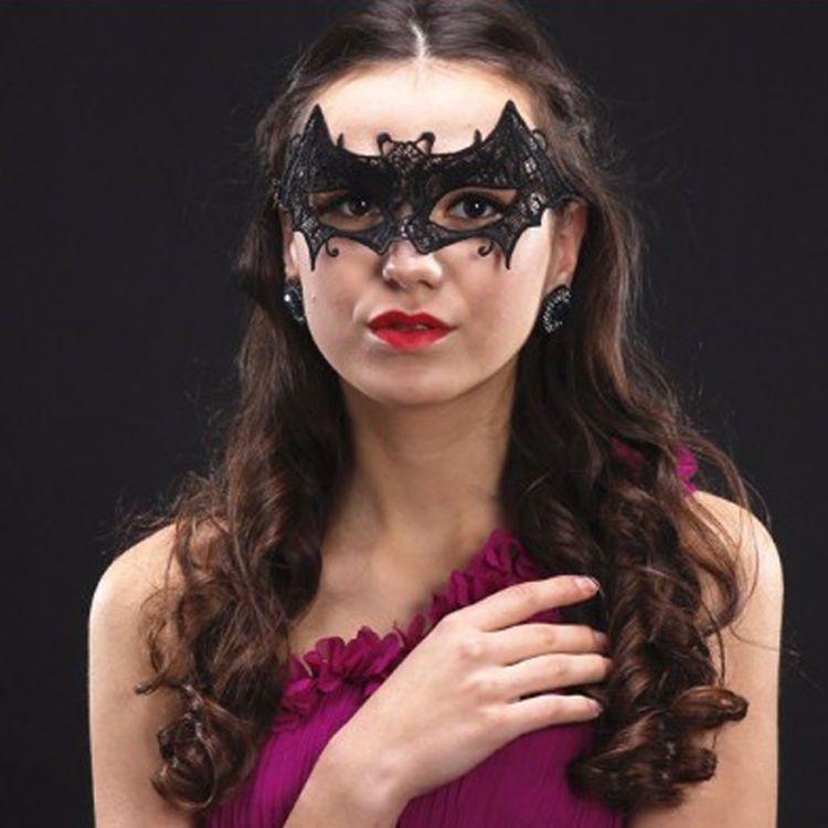 Product Introduction of Romantic Lace Mask Female Half Face Ball Party Sexy Black Eye Mask Halloween Props Princess Adult Mask 19