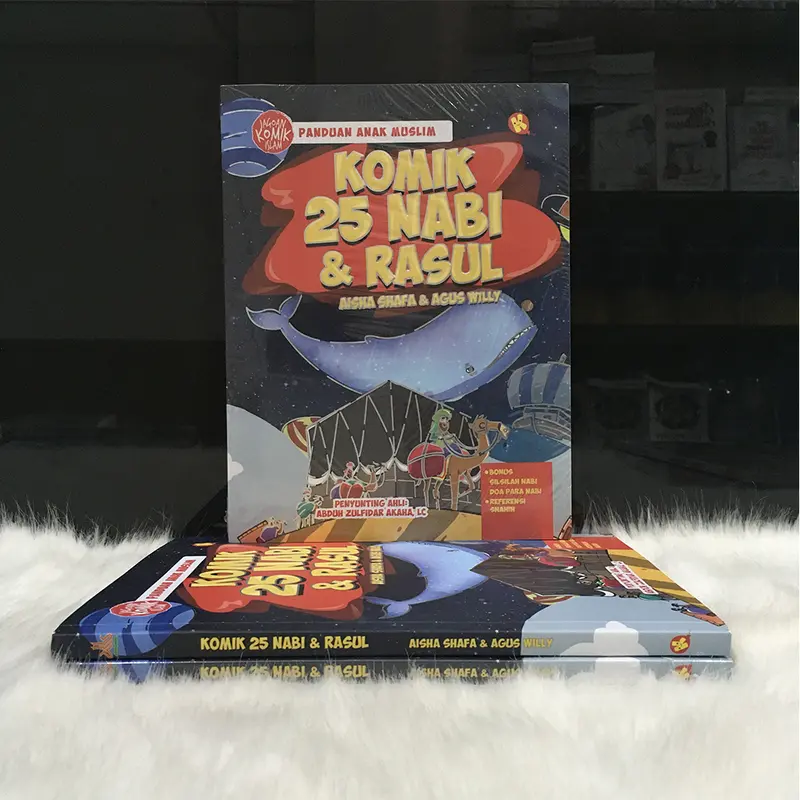Komik 25 Nabi dan Rasul ORIGINAL Karya Aisha Shafa & Agus Willy Buku Anak Kisah Para Nabi Penerbit Al-Kautsar Kids 1