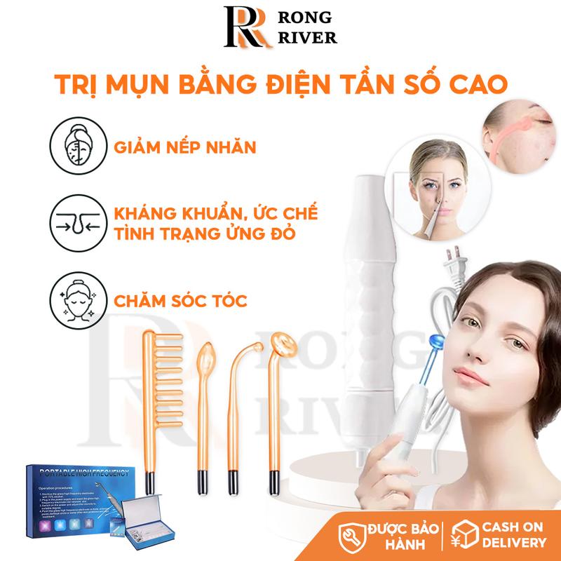Máy Điện Tím Sát Khuẩn Cầm Tay Dùng Sau Nặn Mụn Dùng Cho Spa TMV