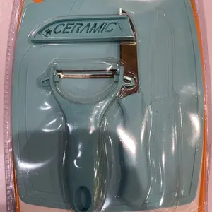 (MK) Pisau Set Stainless 3 In 1 Talenan Knife Set Peeler Buah Ceramic Fruit Knife pisa  u murah set  pisau Kitchenware