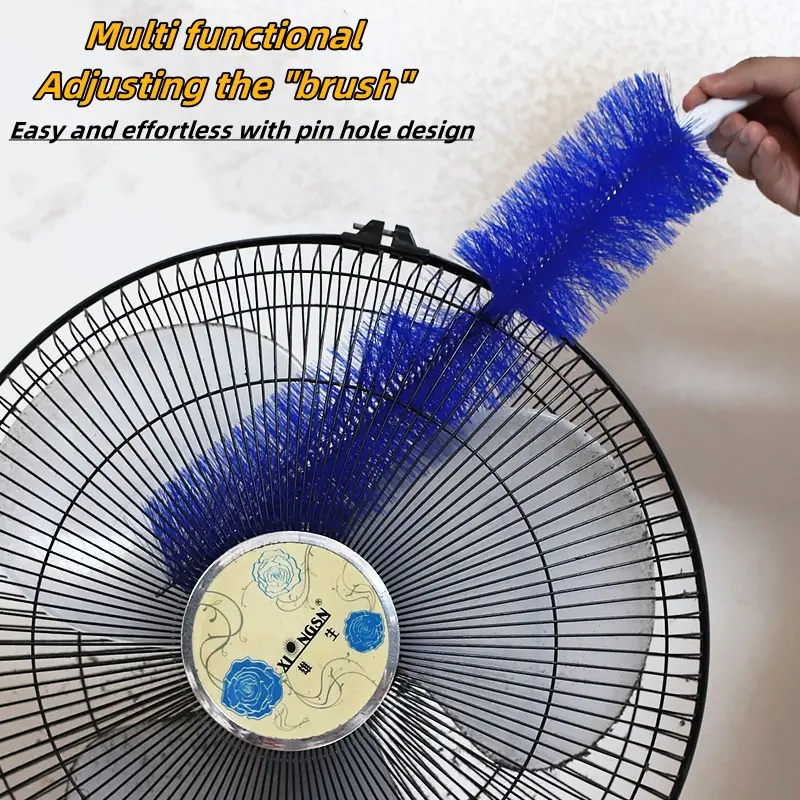 [Lys] flexible cleaning wiper, fan brush, dust removal brush, sewer brush, screen window brush, Louver, suitable for household sofa cleaning