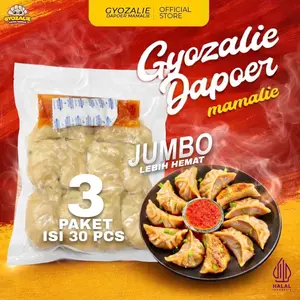 JUMBO 3 PAKET Gyoza isi 30Pcs Free Saus Pedas Frozen Homemade