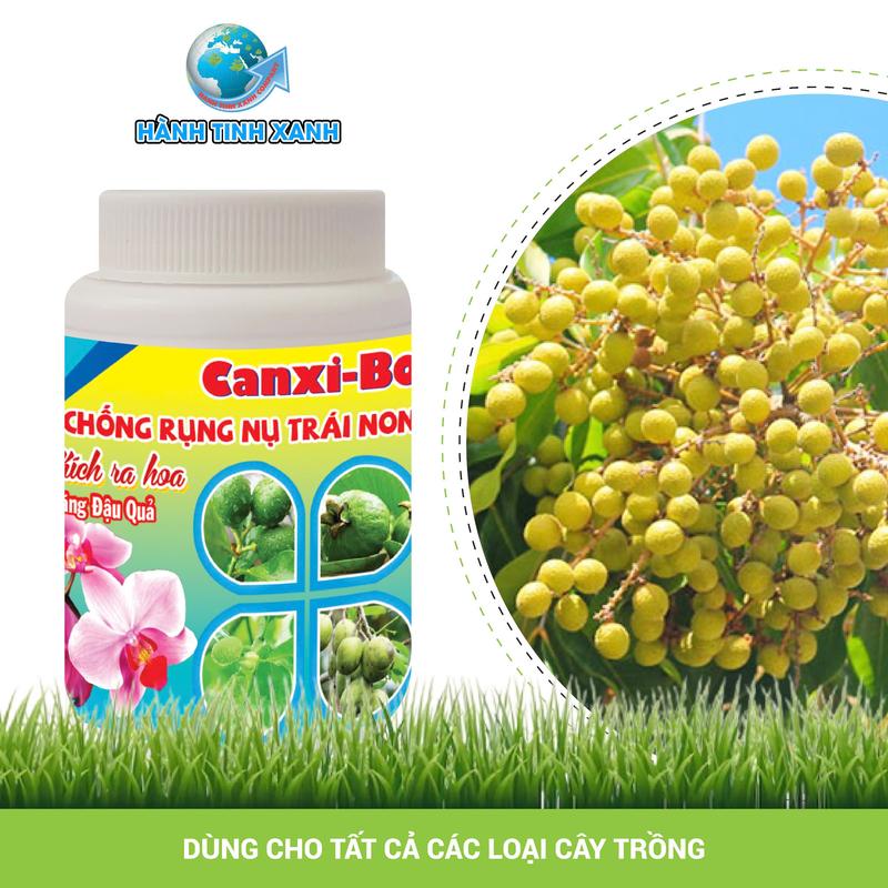  Phân Bón Canxi Bo Go Green 100g – Chống Rụng Nụ & Trái Non Kích Ra Hoa Tăng Đậu Quả | Hành Tinh Xanh 