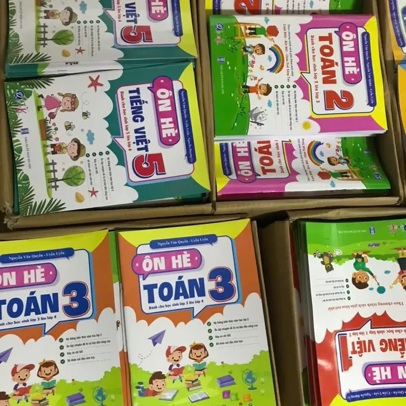 Sách ôn hè toán - tiếng việt - tiếng anh ( từ lớp 1 - lớp 5) 7