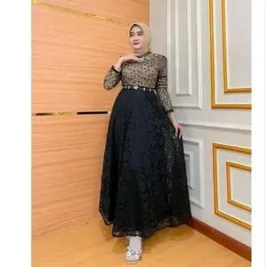 Aylin Dress Brukat Pesta Premium Gamis Brukat BCB