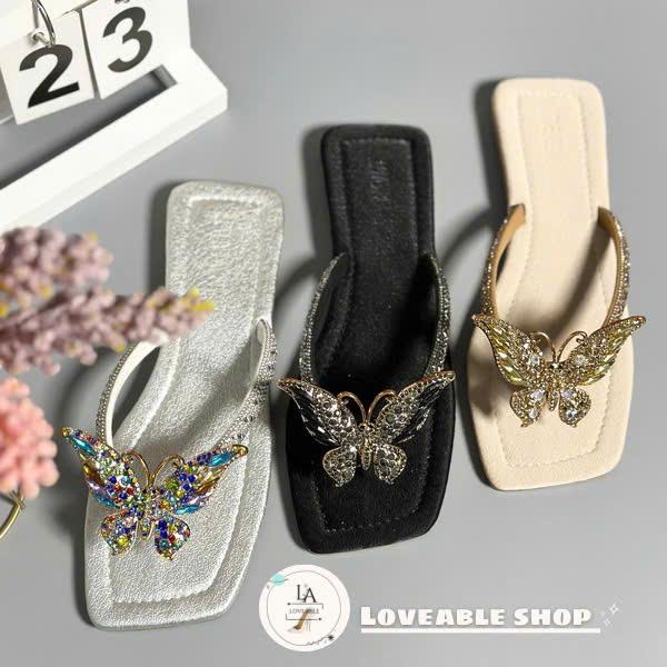  LOVEABLE-STORE -   DÉP KẸP BƯỚM XINH HÓT TREN THỜI TRANG TRẺ TRUNG CÁ TÍNH PHÙ HỢP MỌI LỨA TUỔI 