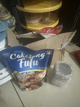 Product Review of Jarred & Packaged Foods Canned Cakalang Asap Rica  Cakalang Fufu Rica food ikan makanan  masakan  sambal  fish  instan  foods Organic pedas cakalang Spicy halal SPP-IRT from s**h 0