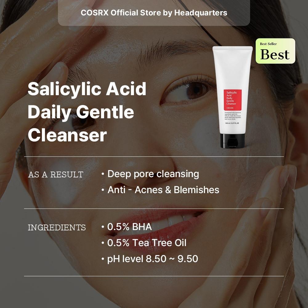 【free shipping】COSRX Salicylic Acid Daily Gentle Cleanser 150ml
