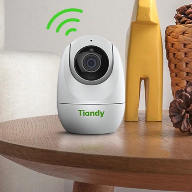 Tiandy Camera Wifi H332N 3.0mp xoay 360 độ quay quét đàm thoại 2 chiều cho an ninh gia đình