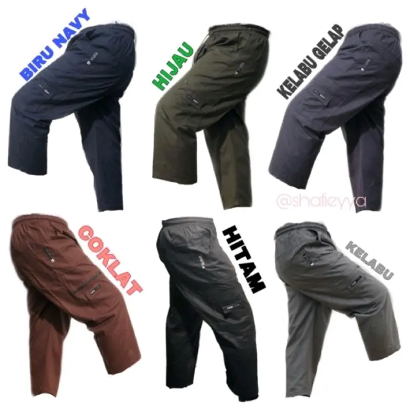 Seluar Solat 4 Poket / Seluar Jubah/ Seluar Kurta/ Seluar Larkin/ Seluar Cotton Tebal