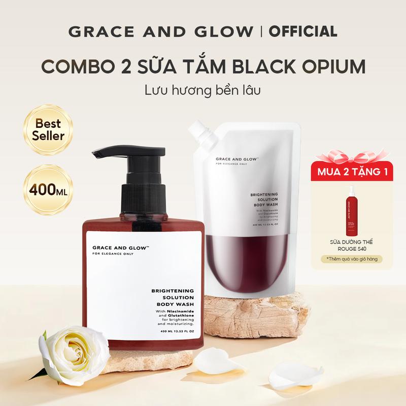 Chỉ Có Trong Livestream Combo sữa tắm và túi refill sữa tắm 400ml + 400ml