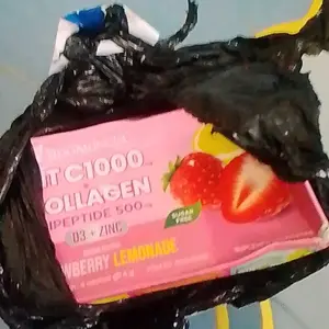 C+Collagen 3 Box Isi 18 Sachet - Minuman Collagen Tripeptide 500mg + Vit C 1000mg untuk Kesehatan Kulit dan Imunitas