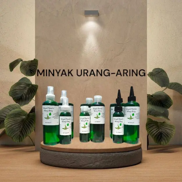 MINYAK RAMBUT URANG ARING 500ML 100%ALAMI 0