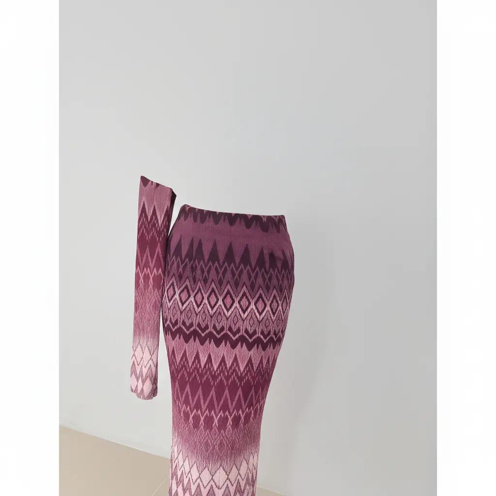 Rok+Selendang Maroon