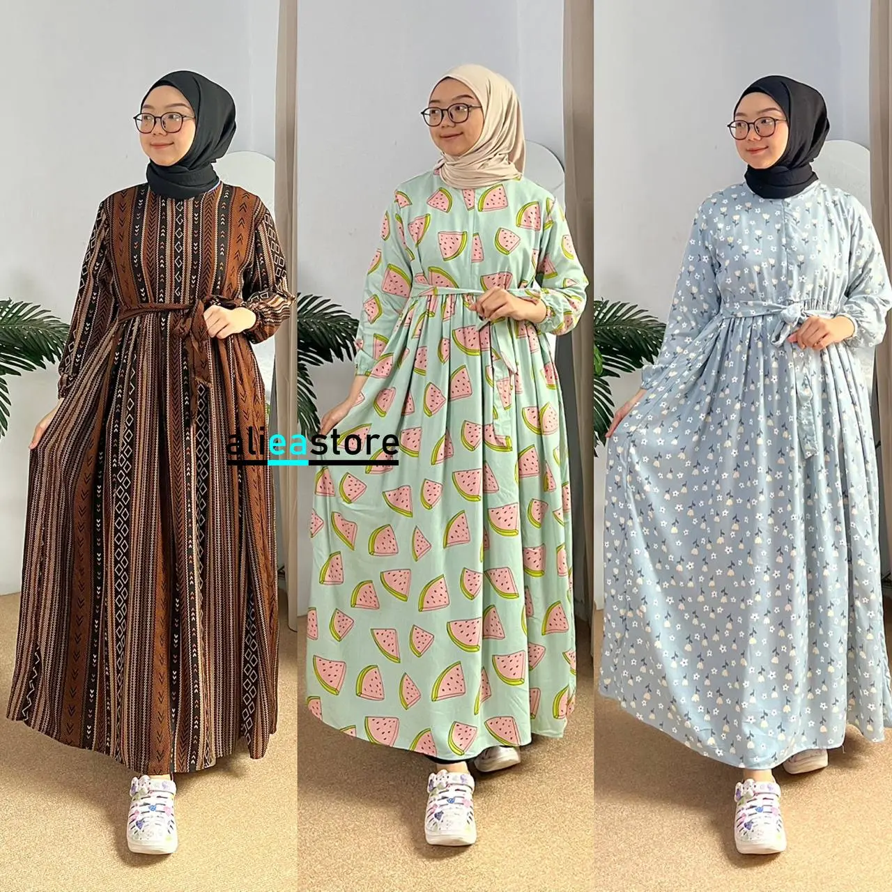 LD 100 DASTER GAMIS TALI BUSUI Panjang Rayon