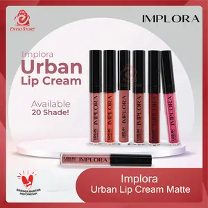 ENVIO - IMPLORA Urban Lip Cream Matte Original BPOM - Lipcream Surabaya