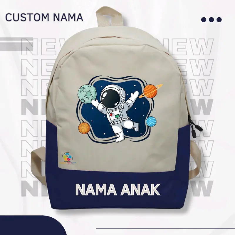 Tas Ransel Backpack anak karakter Asronout - anak Sekolah TK SD Rekomended Banget Termurah dan (Free Nama) 2