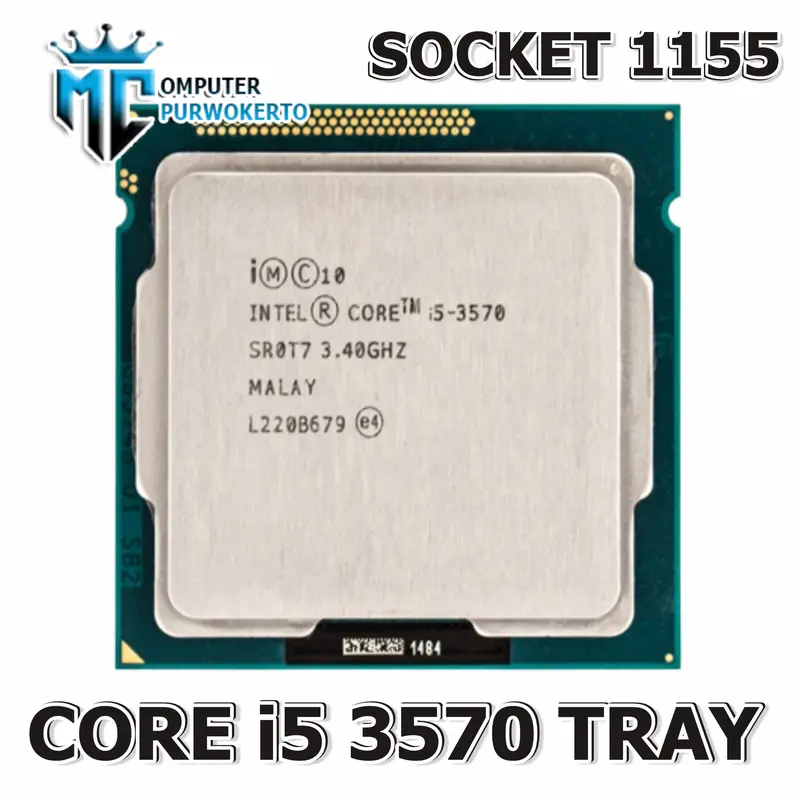 Processor Core i5 3470 3570 Ivy Bridge LGA 1155 Gen 3 1